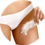 Шугаринг зоны бикини